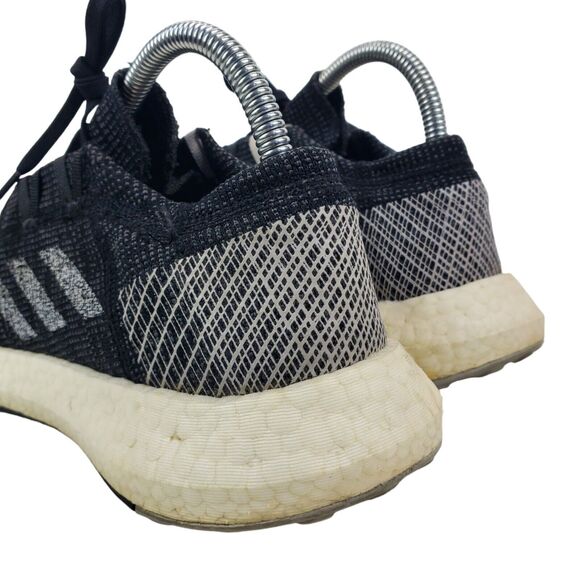 ADIDAS Shoes PURE BOOST GO Womens Size 8.5 Black Athletic Running Sneaker F36255 - Picture 9 of 13